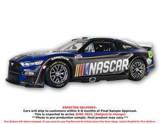 *Preorder* 2023 NASCAR 75th Anniversary Ford Mustang 1:24 Nascar Manufacturers Edition Diecast Nascar Manufacturers, Nascar Diecast, 2023 Nascar Diecast, 1:24 Scale Diecast